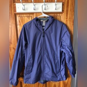 Medium purple rain coat